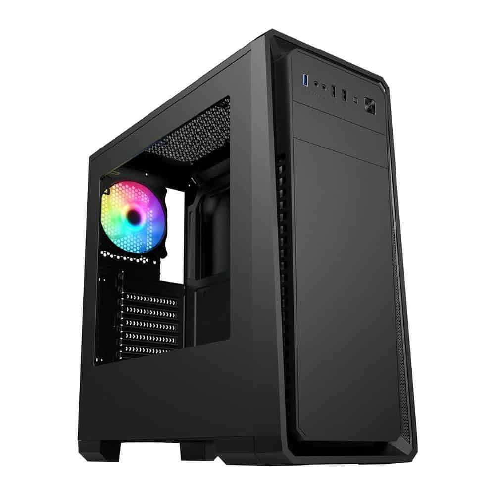 CiT Dark Soul Black Midi ARGB Mid Tower PC Case